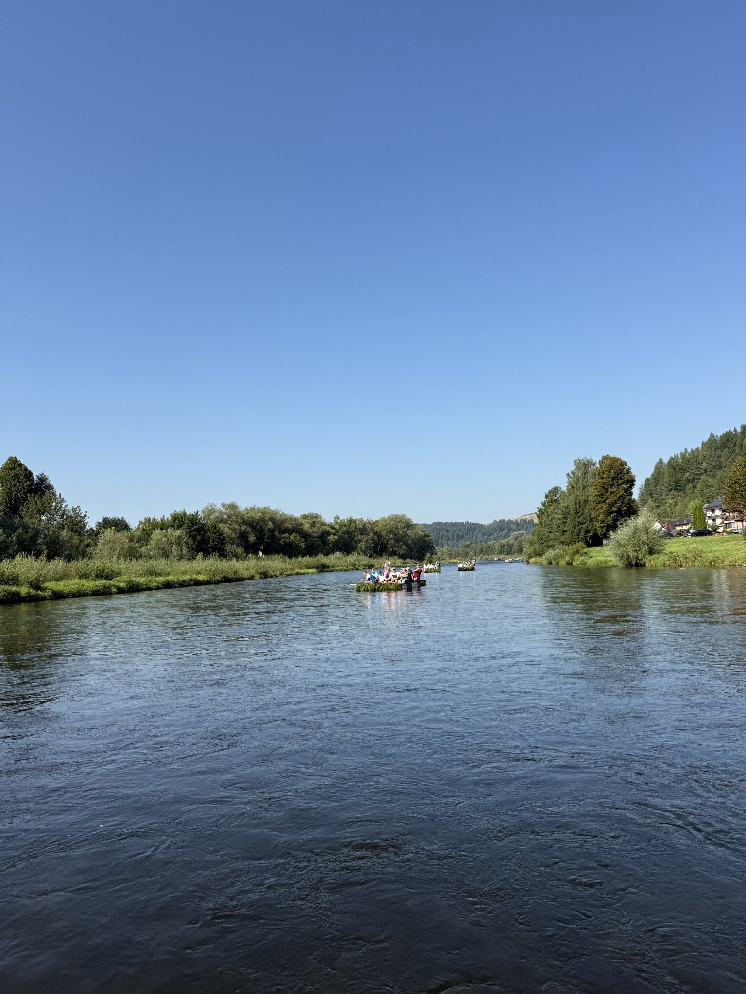 Spływ Dunajcem w Pieninach